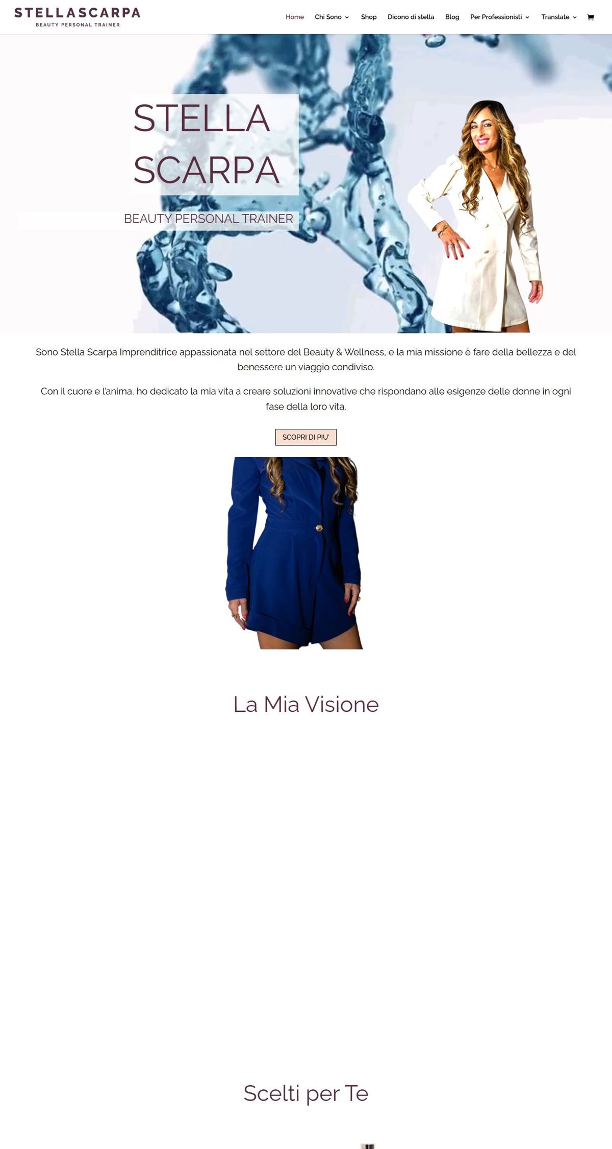 Homepage di Stella Scarpa